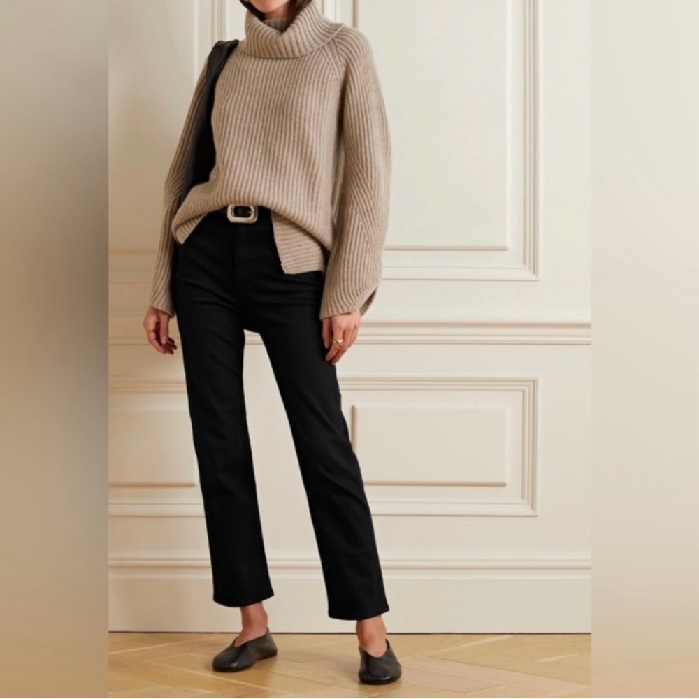 Khaite Abigail Straight Leg Jean in Prescott